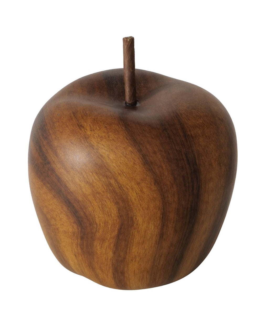 Boltze- Figuur Appel Keramiek bruin set van 2