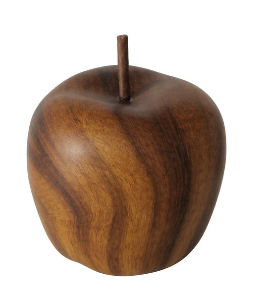 Boltze- Figuur Appel Keramiek bruin klein