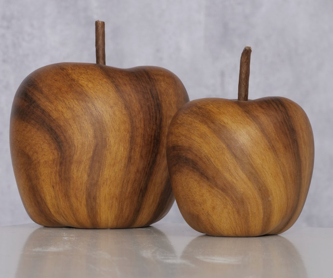 Boltze- Figuur Appel Keramiek bruin klein