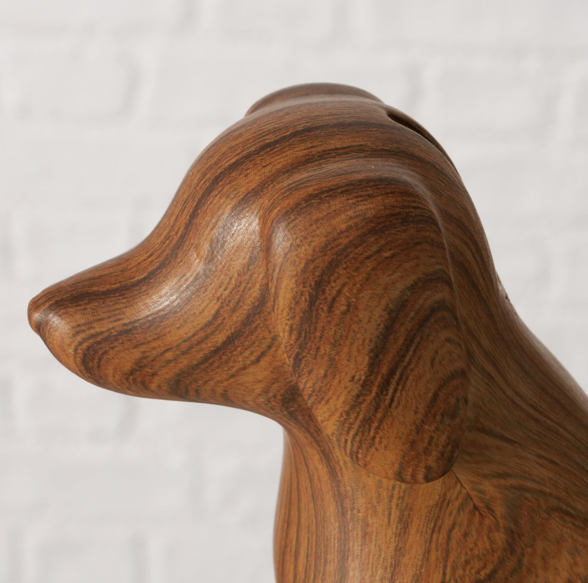 Boltze- Spaarpot Dog Keramiek bruin  H15cm