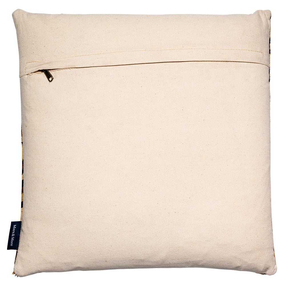 Kussen koehuid luipaard 45x45 cm