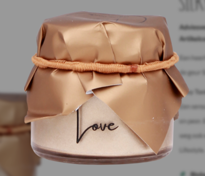 MINI SOJAKAARS -LOVE-SILKY TONKA GOUD