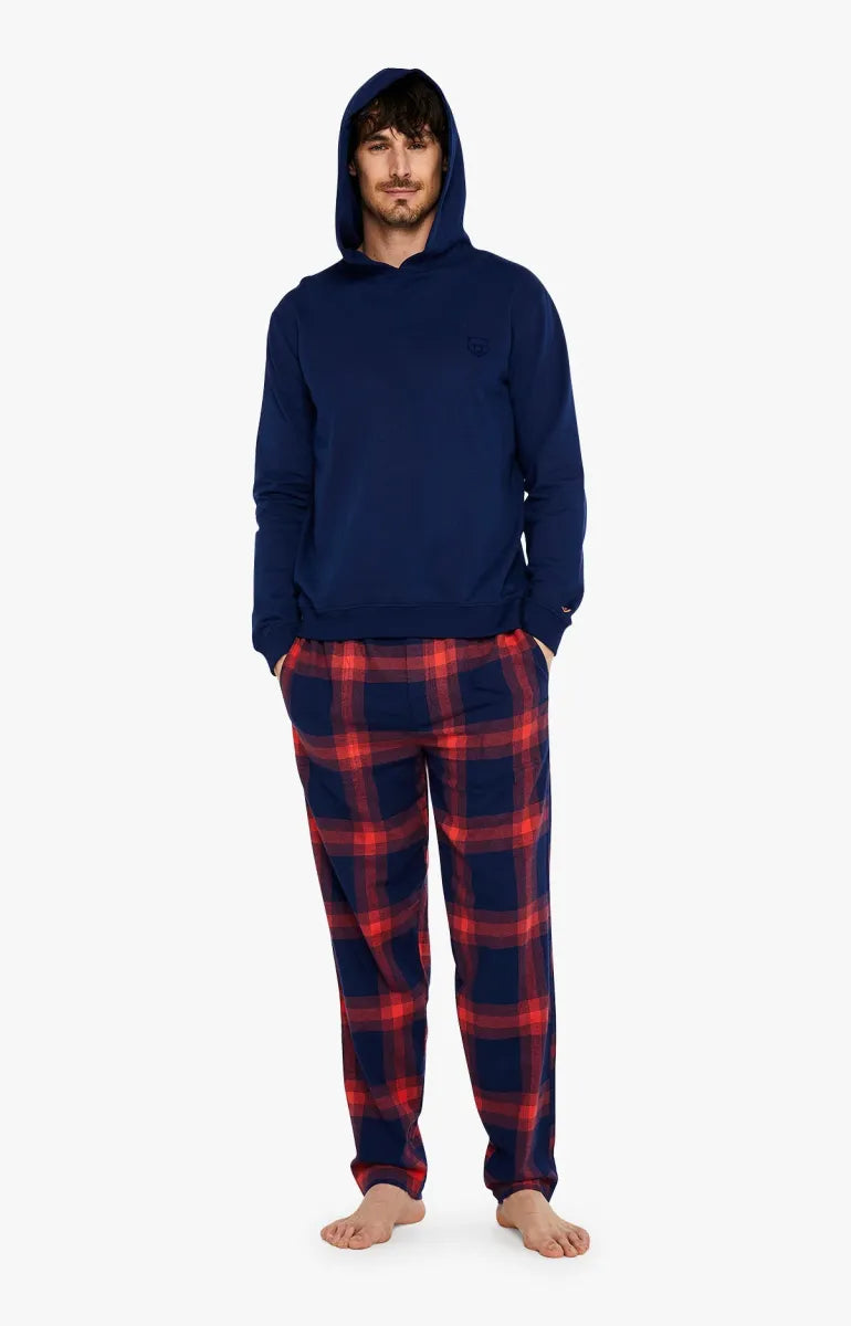 Arthur- Heren Pyjama Rood Mixtehomme Nils