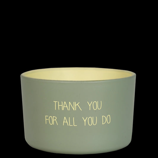 Buitenkaars-Thank you for all you do-Citronella