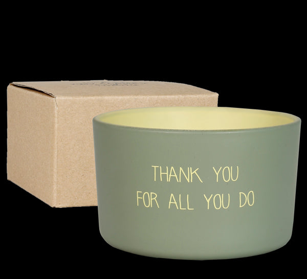 Buitenkaars-Thank you for all you do-Citronella