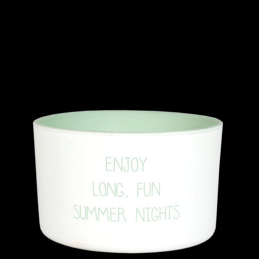 Buitenkaars-Enjoy Summer Nights-Citronella