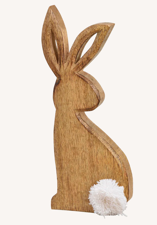Houten Konijnendisplay H25cm