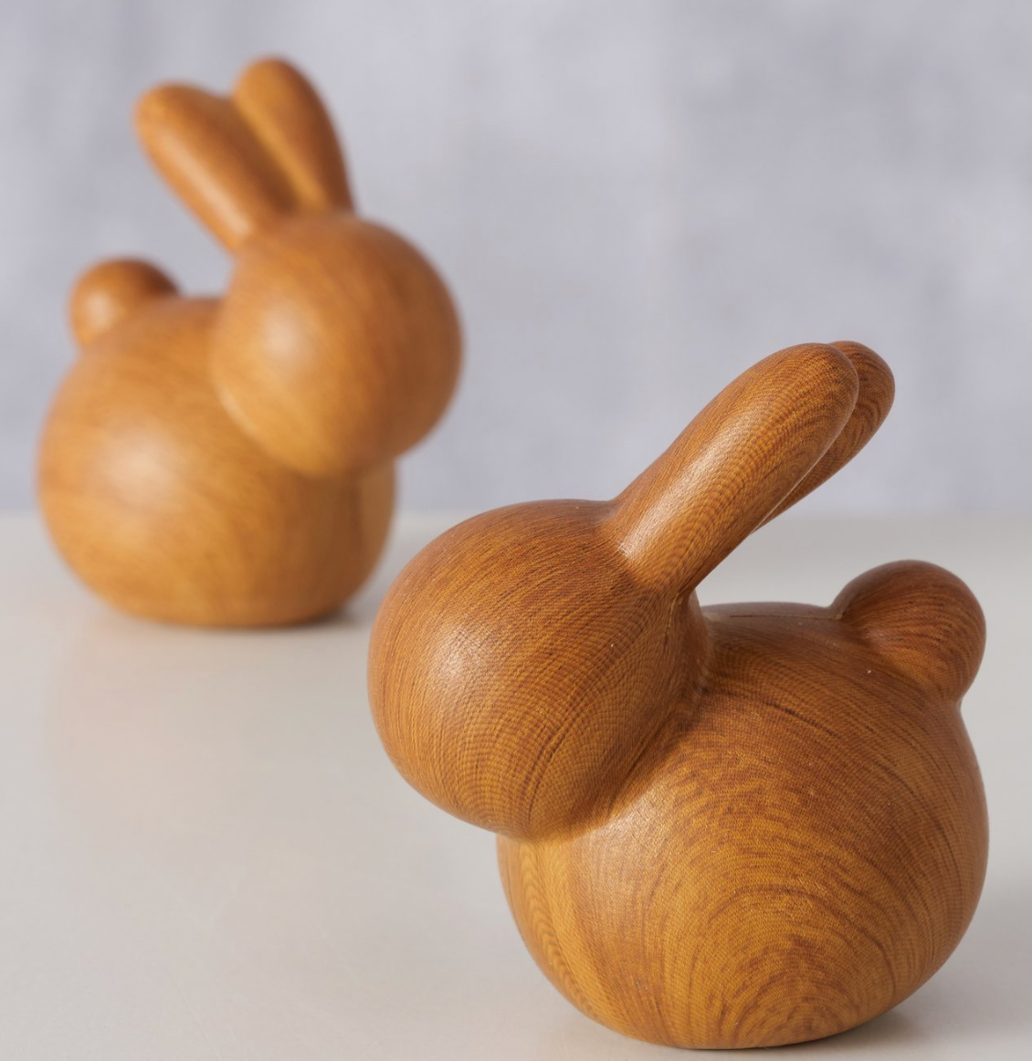 Boltze- Figuur Konijn Keramiek bruin H 6cm