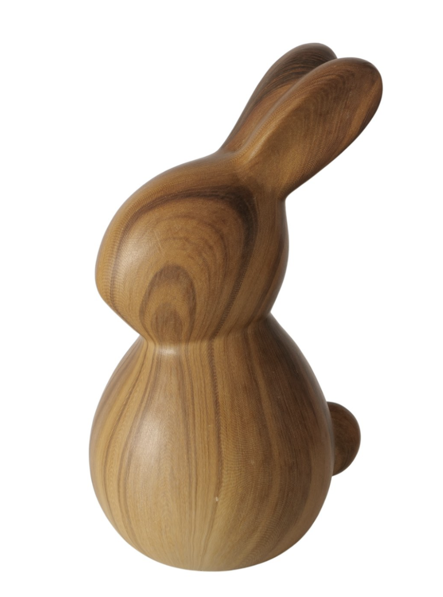 Boltze- Figuur Konijn Keramiek bruin H 17,6 cm