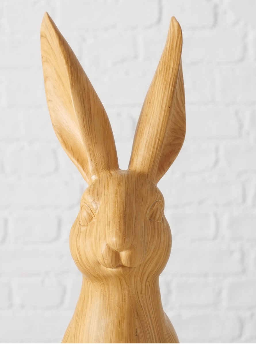 Boltze- Figuur Konijn Keramiek bruin H 31 cm