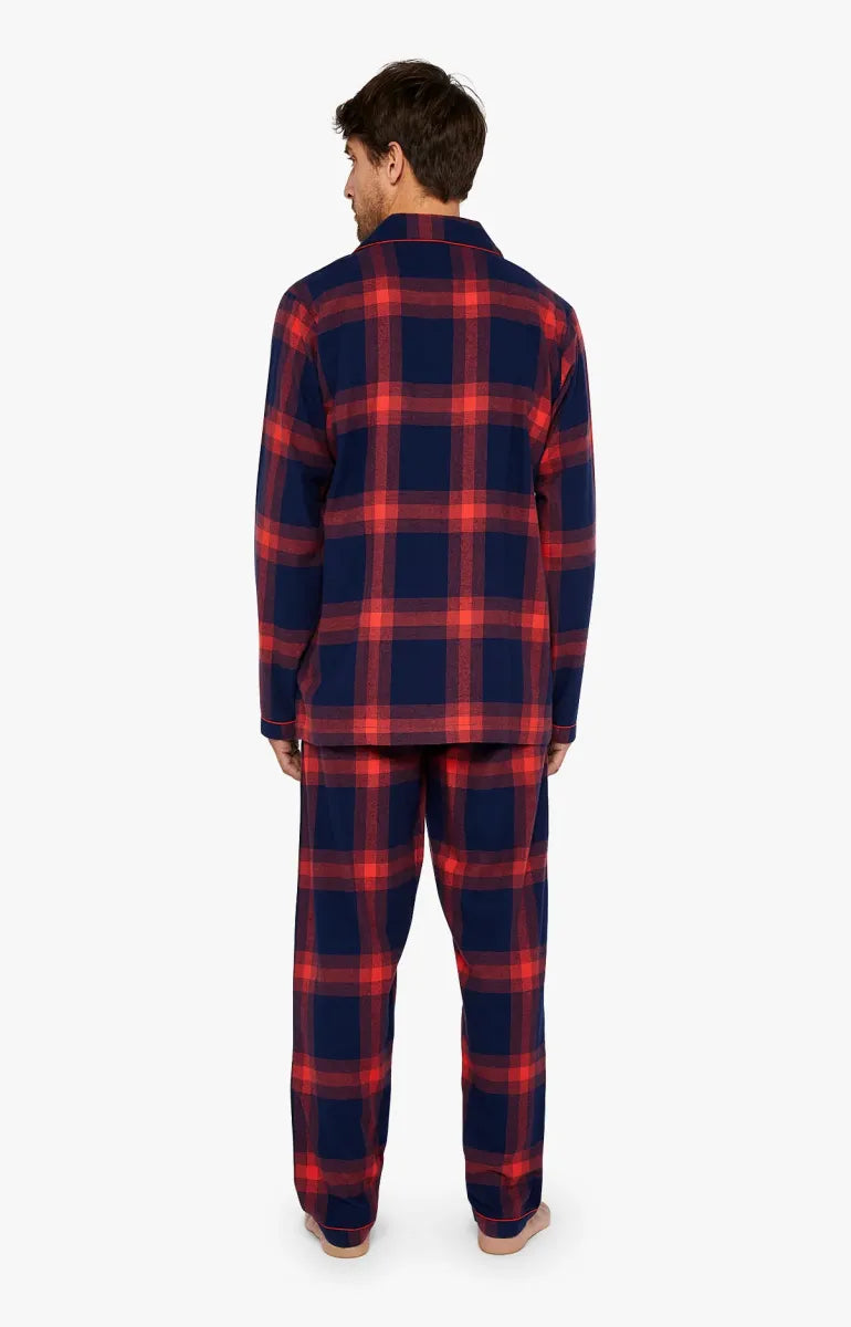 Arthur- Heren Pyjama Rood City