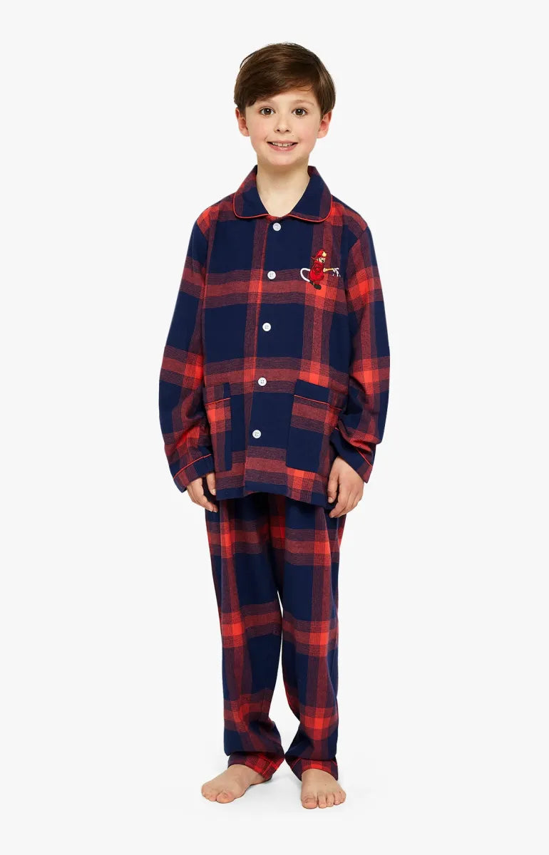 Arthur-Pyjama Fire Rood Kinderen