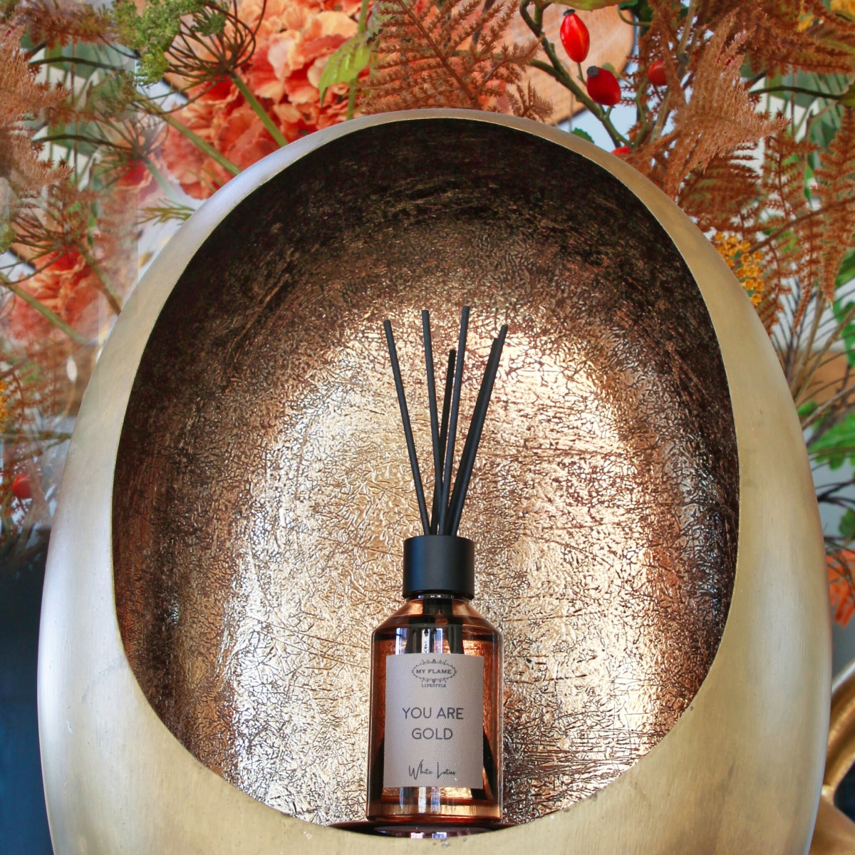 Geurstokjes-You are gold- White Lotus