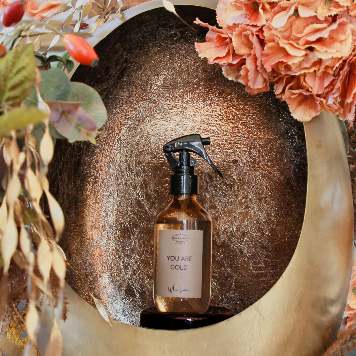 Huisparfum-You are gold- White Lotus