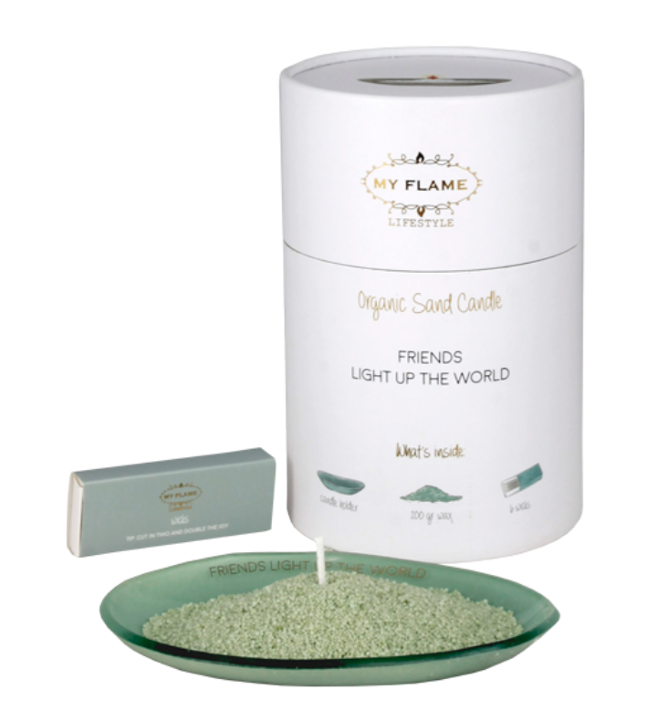 KAARSENZAND-GIFTBOX-FRIENDS LIGHT UP