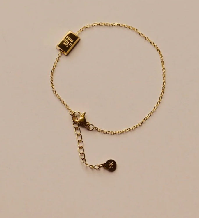 Sieradenkaart Armband Jij bent Goud waard