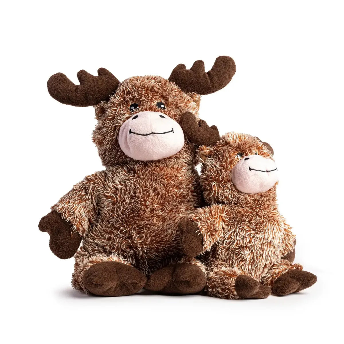 Hondenspeeltje pluche Fluffy Moose Small