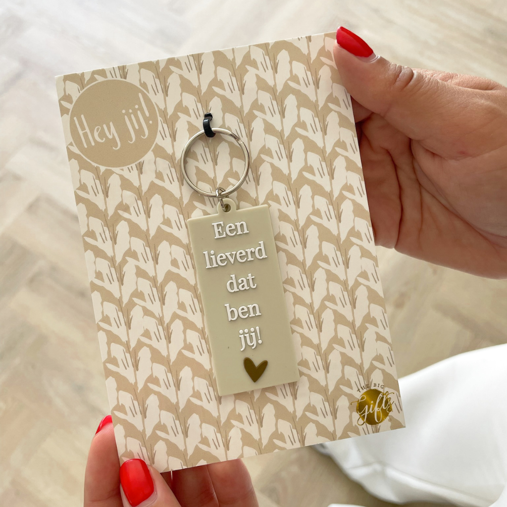 Sleutelhanger Big Gifts