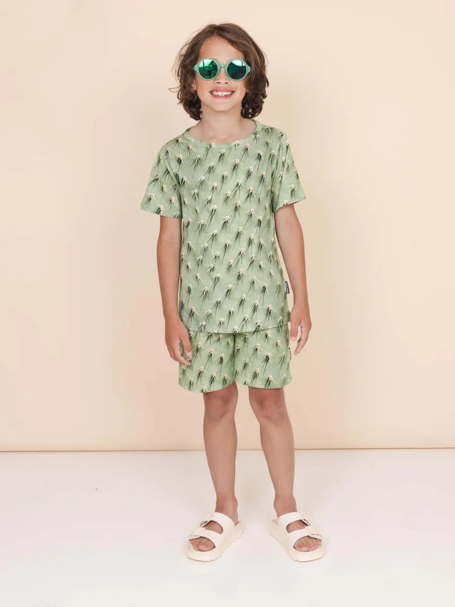 Cozy Cactus T-Shirt & korte broek SET Kids