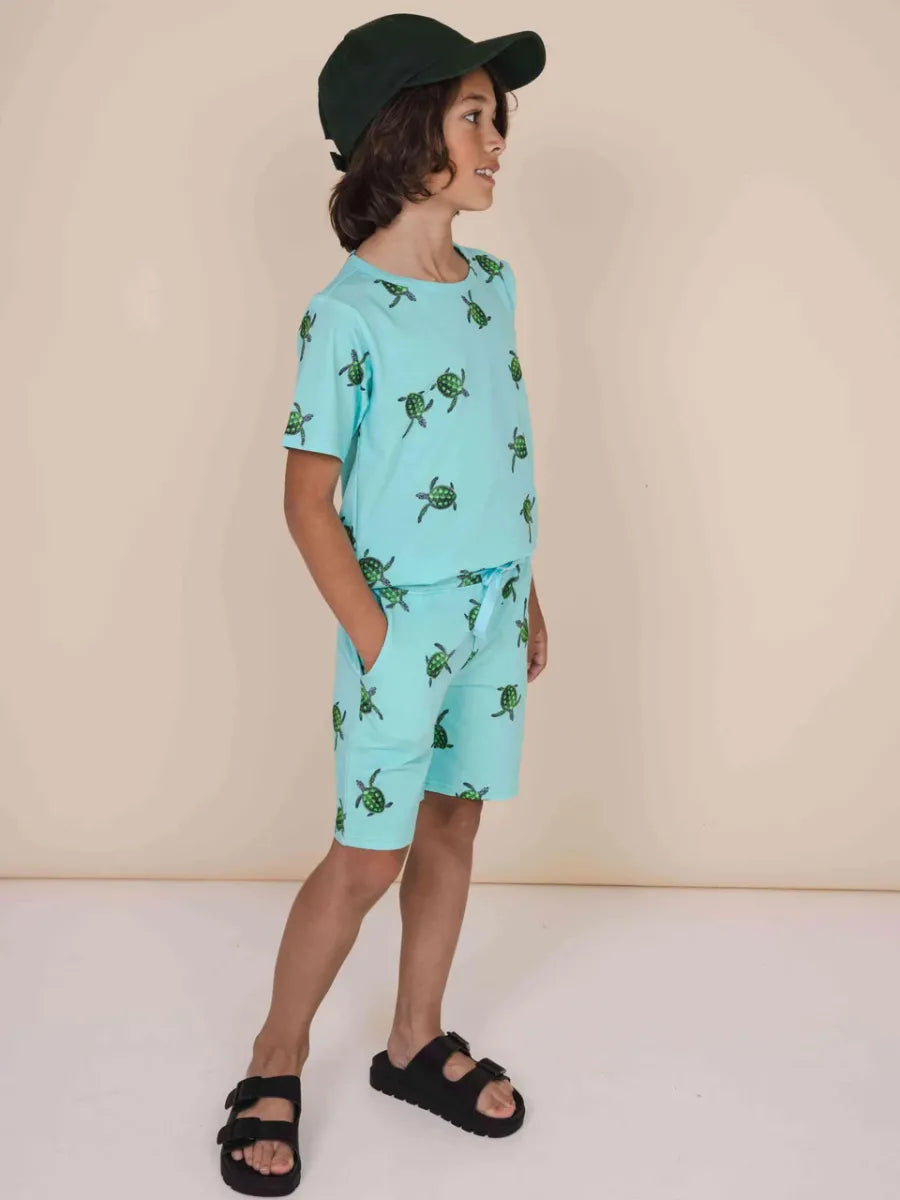 Sea Turtles T-Shirt & korte broek SET Kids