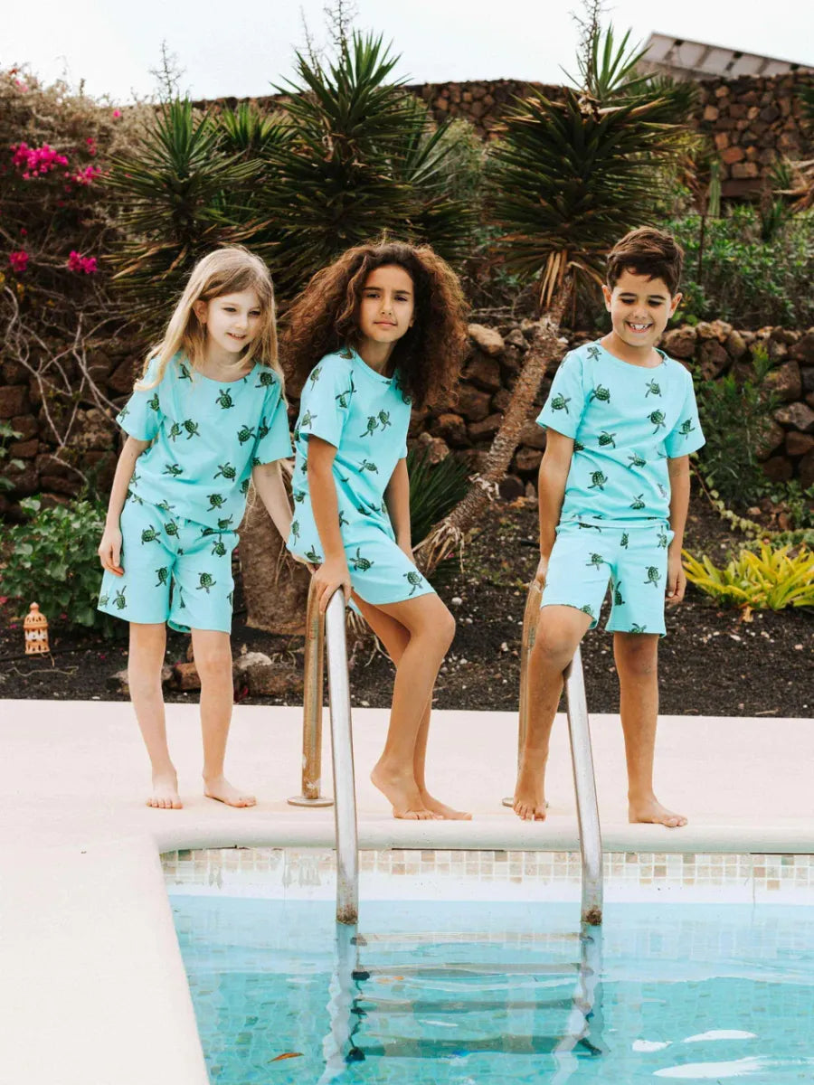 Sea Turtles T-Shirt & korte broek SET Kids