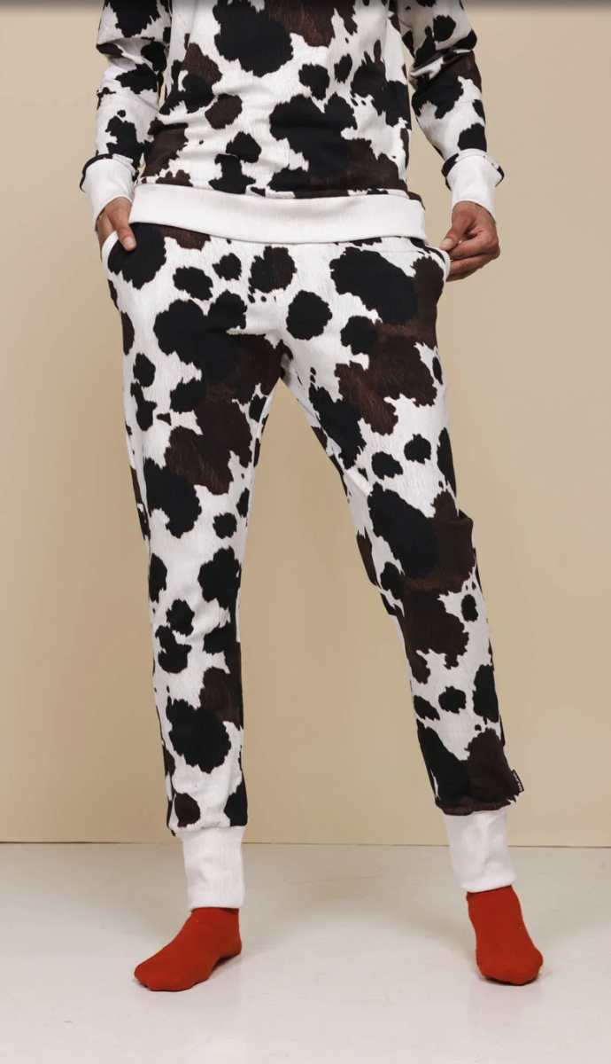 Cow Sweater & Pants set Dames