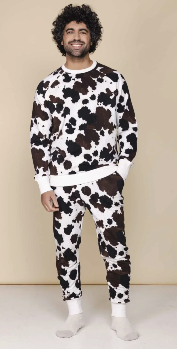 Cow Sweater & Pants set Men