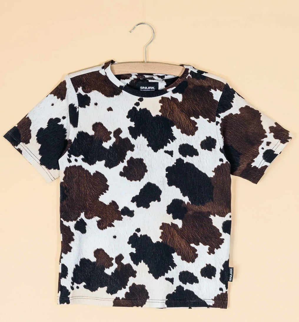 Cow T-Shirt & Korte Broek Set Kids