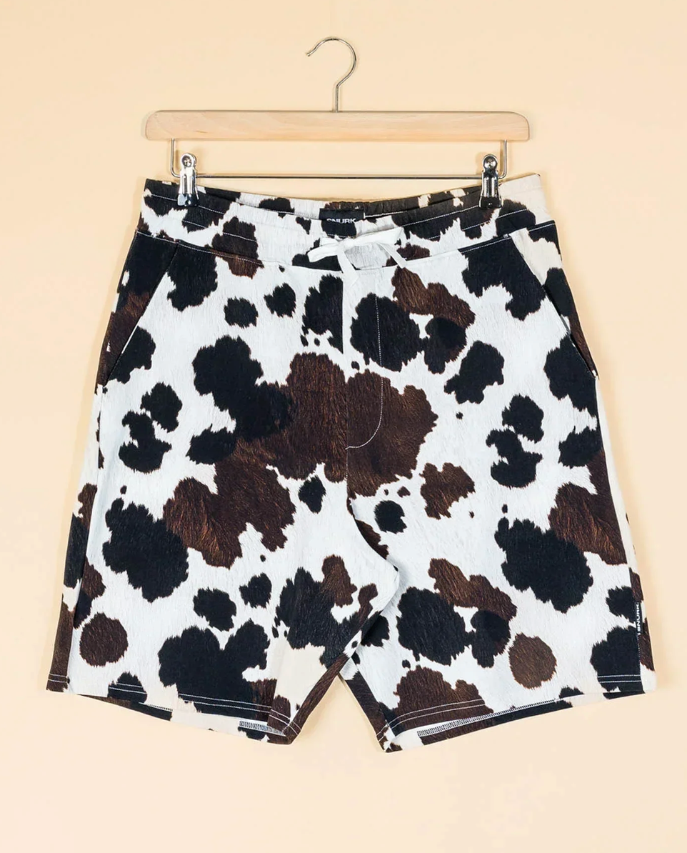 Cow T-Shirt & Shorts set Men