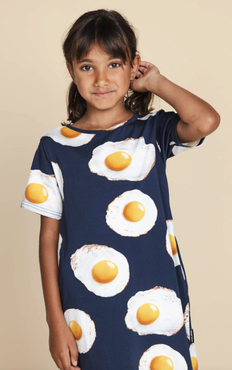 Eggs Navy Jurkje korte mouwen Kids