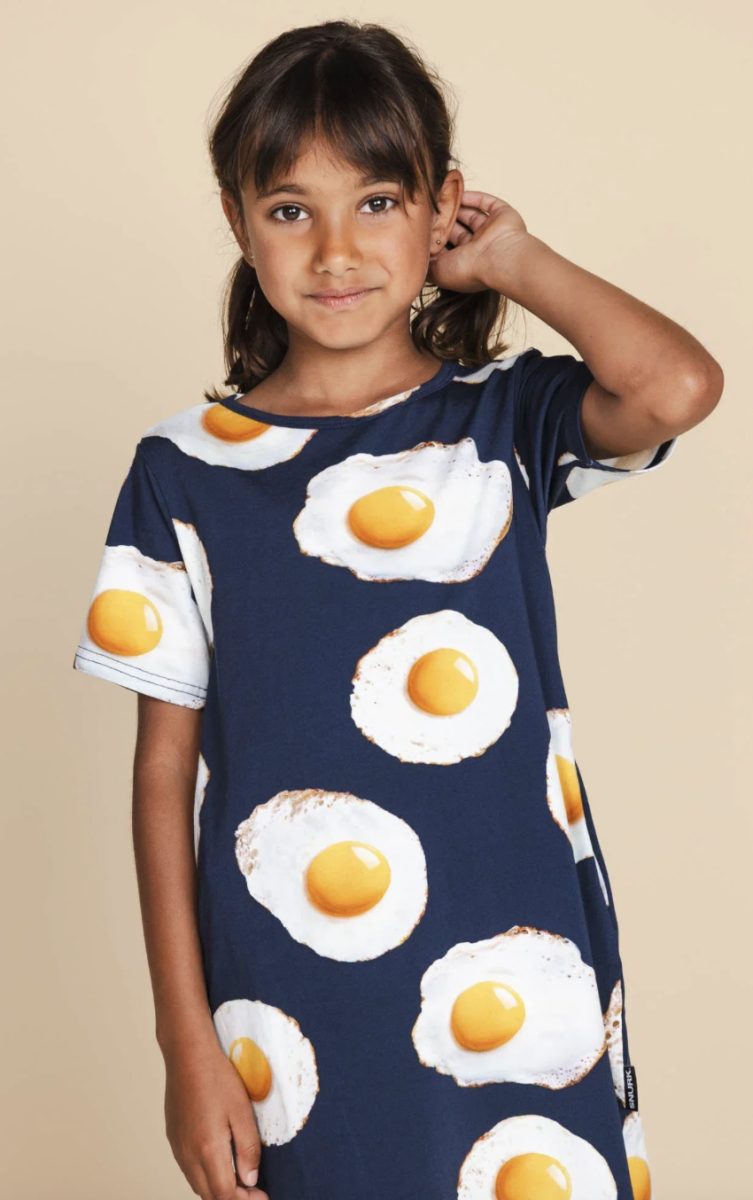 Eggs Navy Jurkje korte mouwen Kids