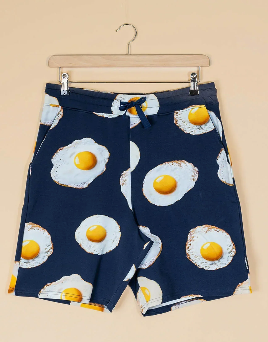 Eggs Navy T-Shirt & Shorts set Men