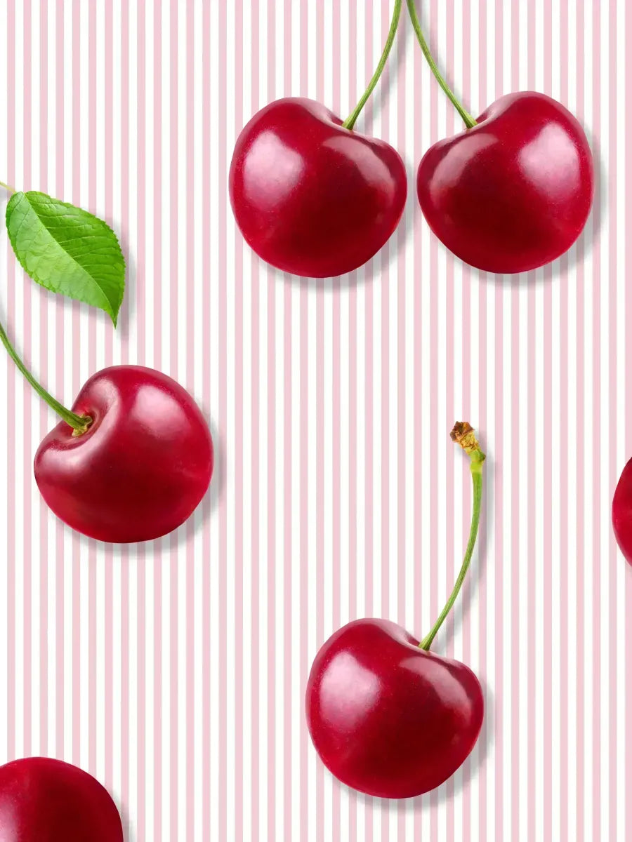 Mon Cherry Cropped T-shirt & Biker Shorts Kids