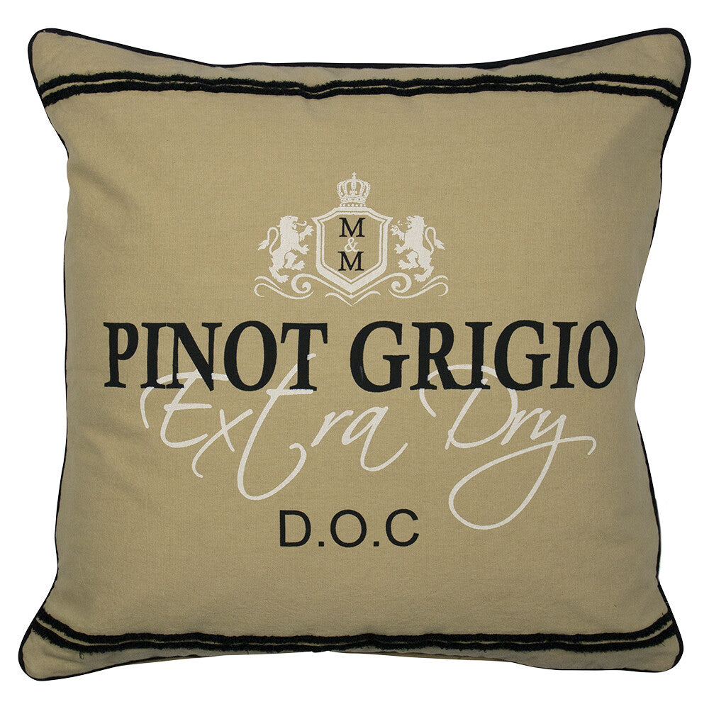 Kussen pinot grigio camel 50x50cm