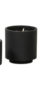 Buitenkaars Terracotta Black Ø 14x15cm
