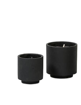 Buitenkaars Terracotta Black Ø 14x15cm