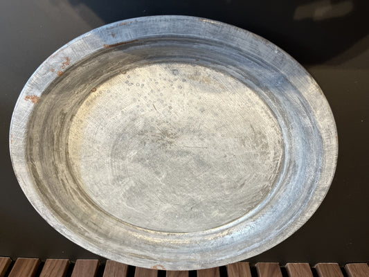 Vintage-zinken schaal 30 cm