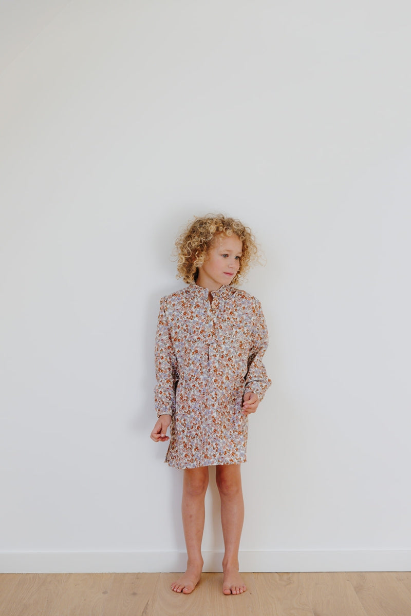 Alice et Maman Kids Nightdress Gisele Multicolor Fleurs