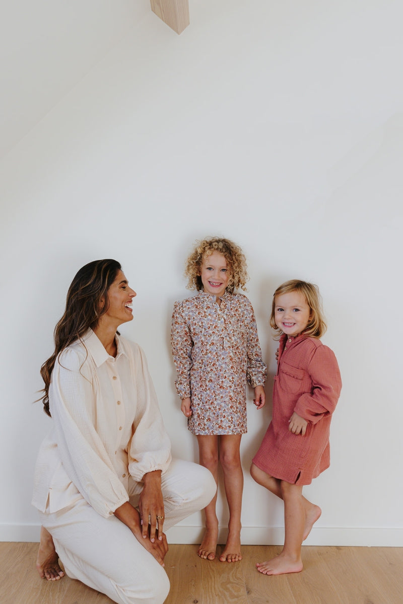 Alice et Maman Kids Nightdress Gisele Multicolor Fleurs