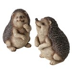 Egel Polyresin Beige Grijs Set van 2