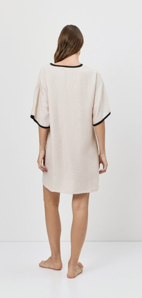 Horizon dress beige
