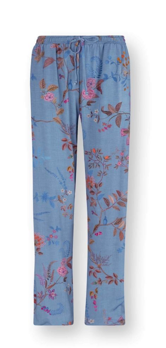 Belin Lange Broek Bodhi Flower Blauw