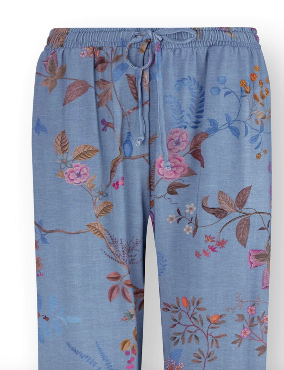 Belin Lange Broek Bodhi Flower Blauw