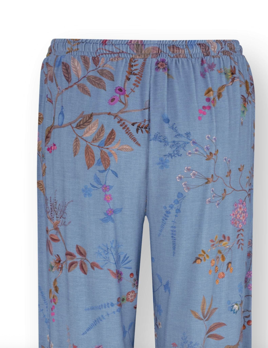 Belin Lange Broek Bodhi Flower Blauw
