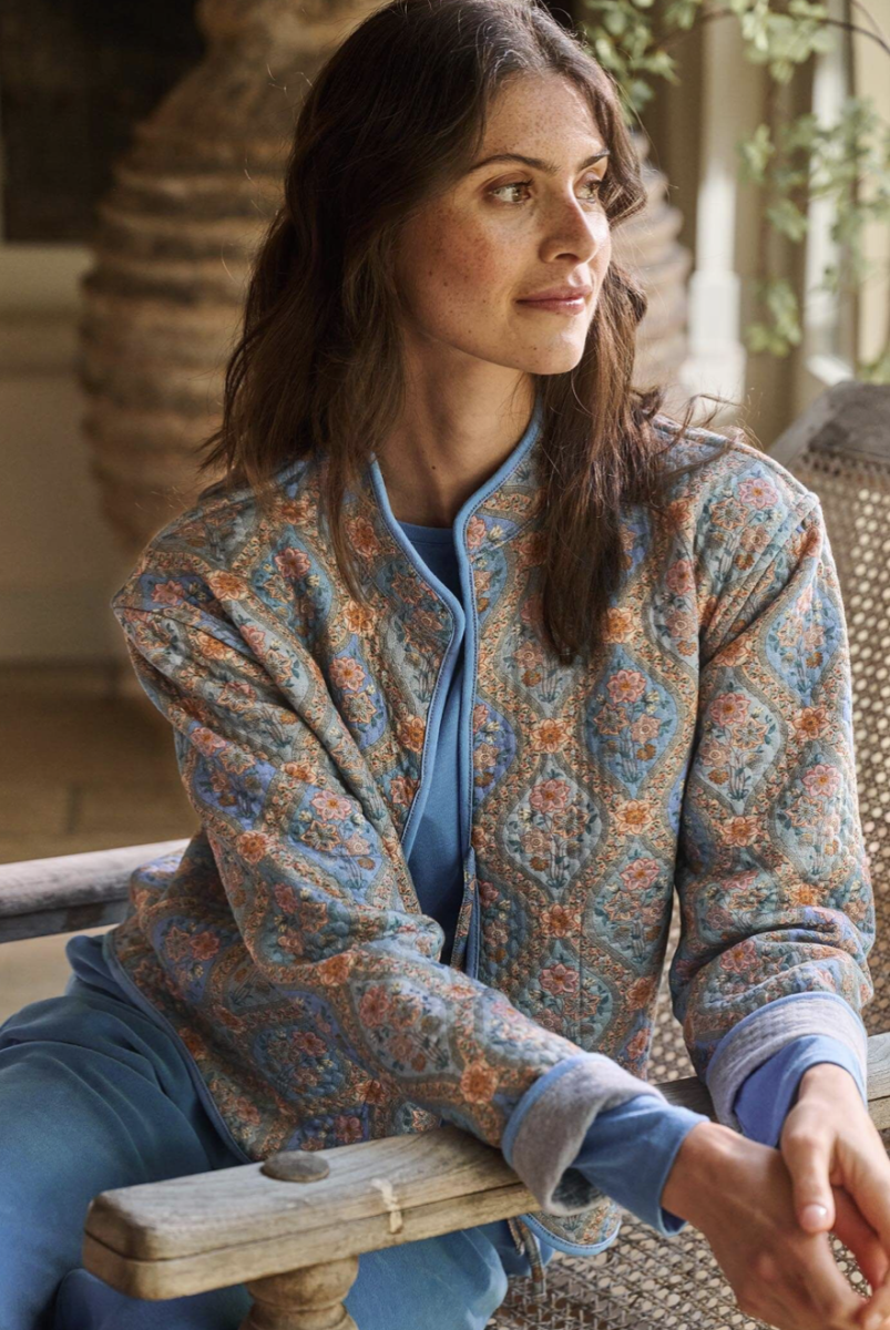 Nova Jacket Ornamento Blauw
