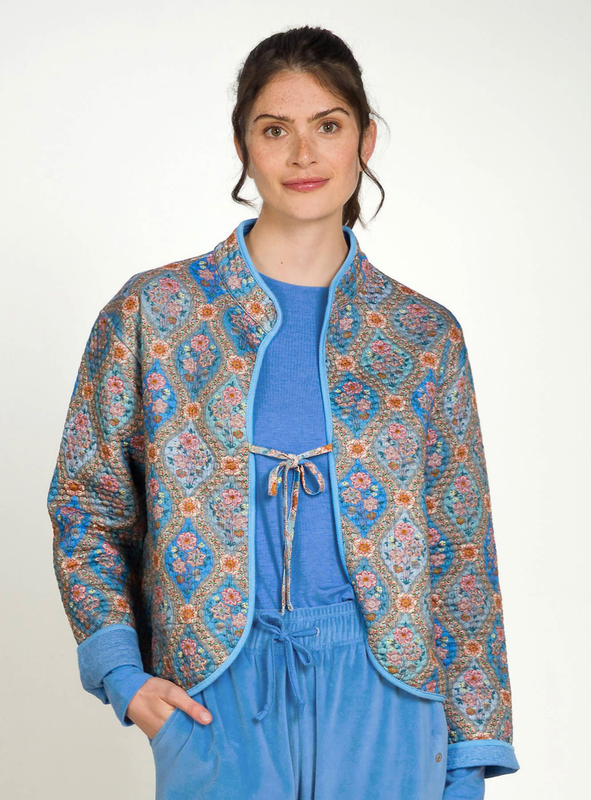 Nova Jacket Ornamento Blauw
