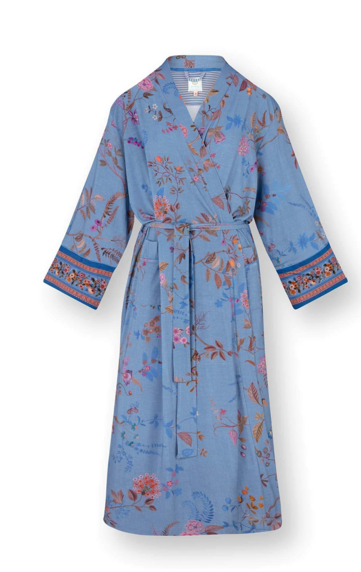 Kimono Noa Bodhi Flower Blauw