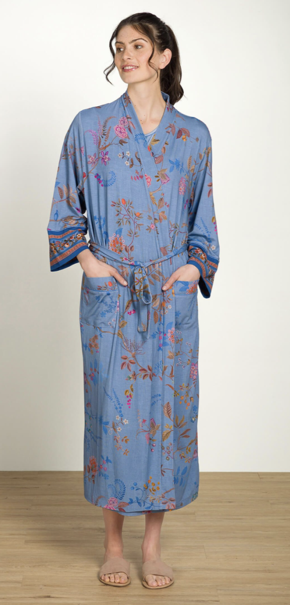 Kimono Noa Bodhi Flower Blauw