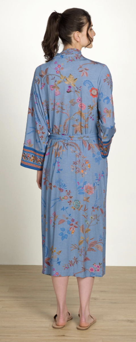 Kimono Noa Bodhi Flower Blauw