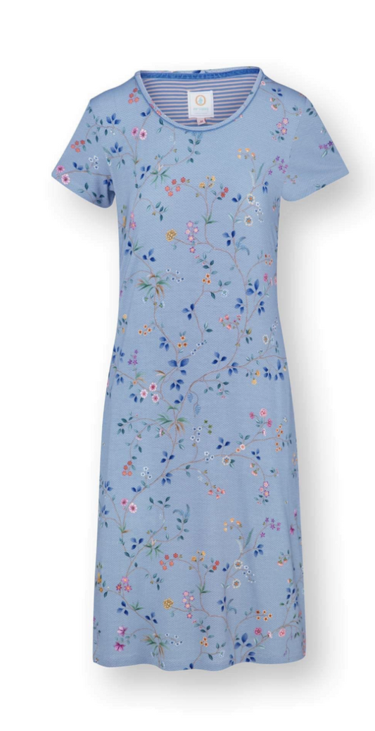 Daniela Nightdress Delhi Dreams Blauw